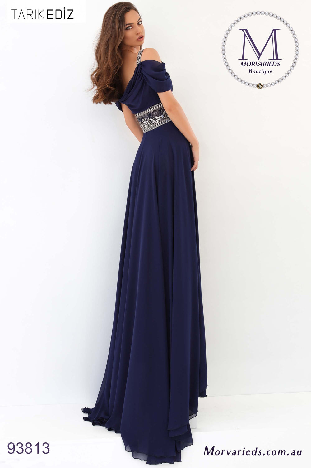 Sparkly Dress | LOVELY - Tarik Ediz Prom Dress 93813 - Morvarieds Fashion