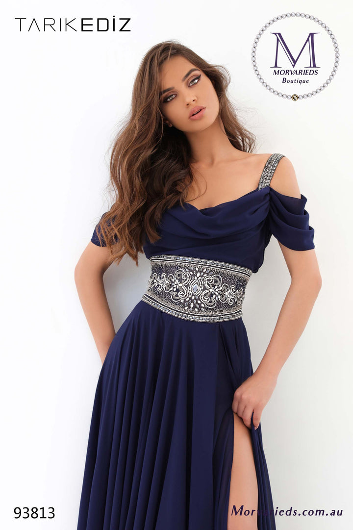 Sparkly Dress | LOVELY - Tarik Ediz Prom Dress 93813 - Morvarieds Fashion
